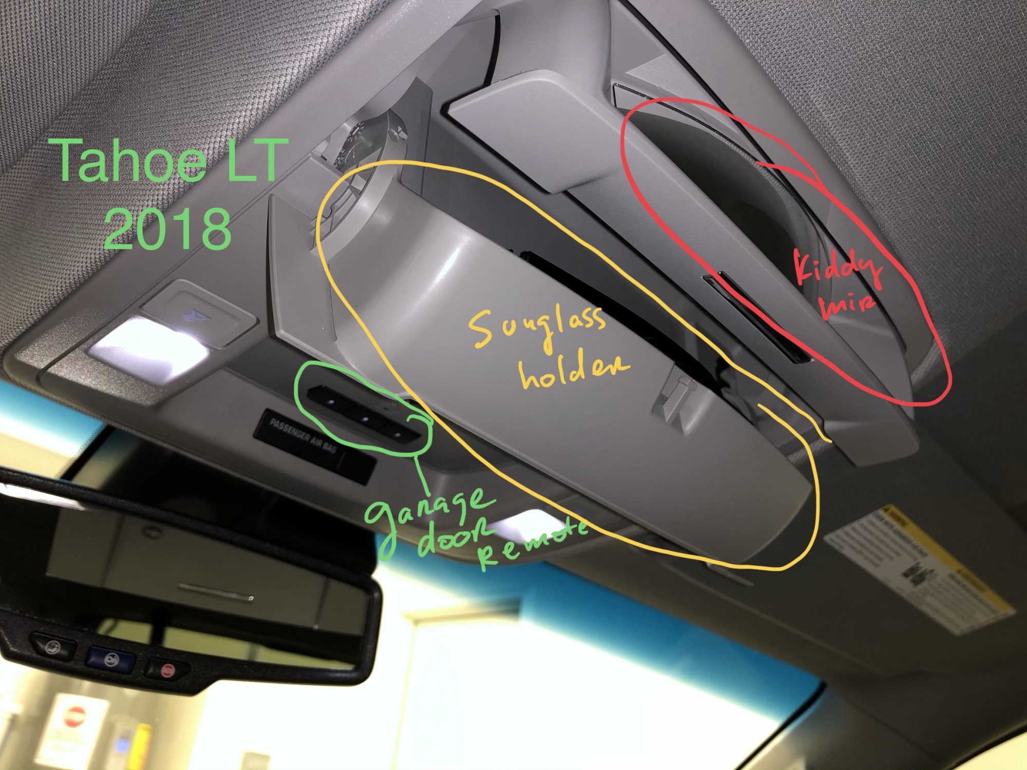 No Sunglass compartment in overhead console... Page 2 20192025