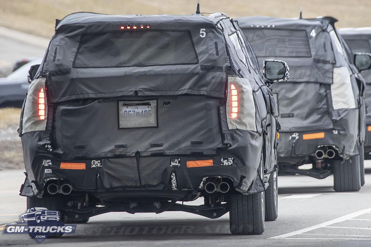 2020 Suburban, Tahoe, & Yukon Pre-Production Mules Caught Using Production Lighting