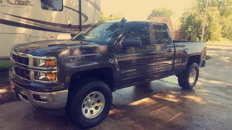 largest tire size on 3 5 rough country lift 2014 2018 rough country tire size chart