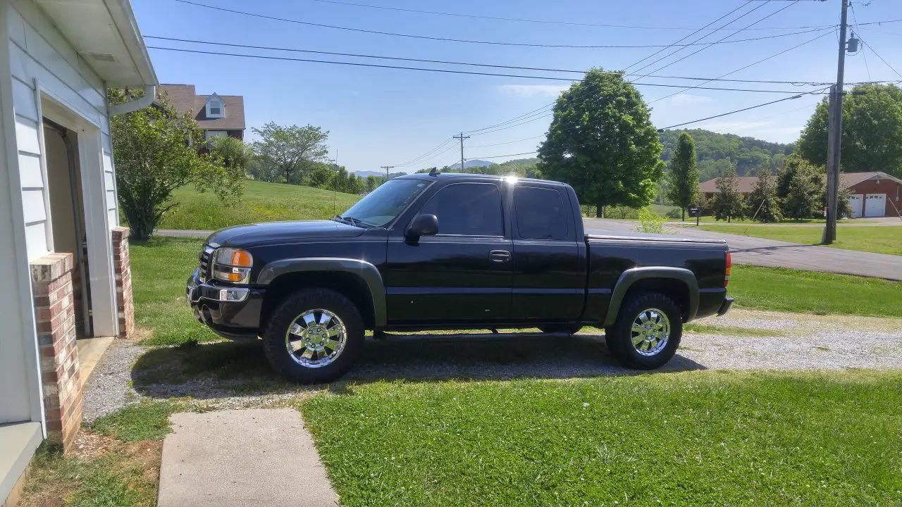 2006 Sierra extended cab rare shortbed