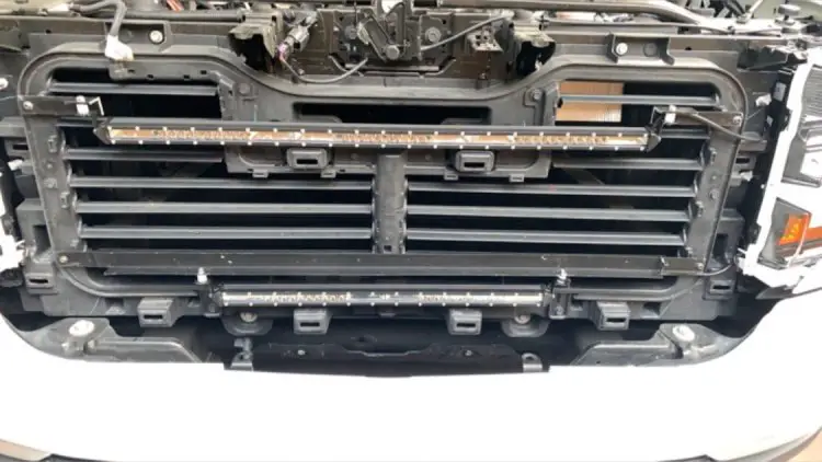 LED bar on ranch hand grille guard - Ford F150 Forum 