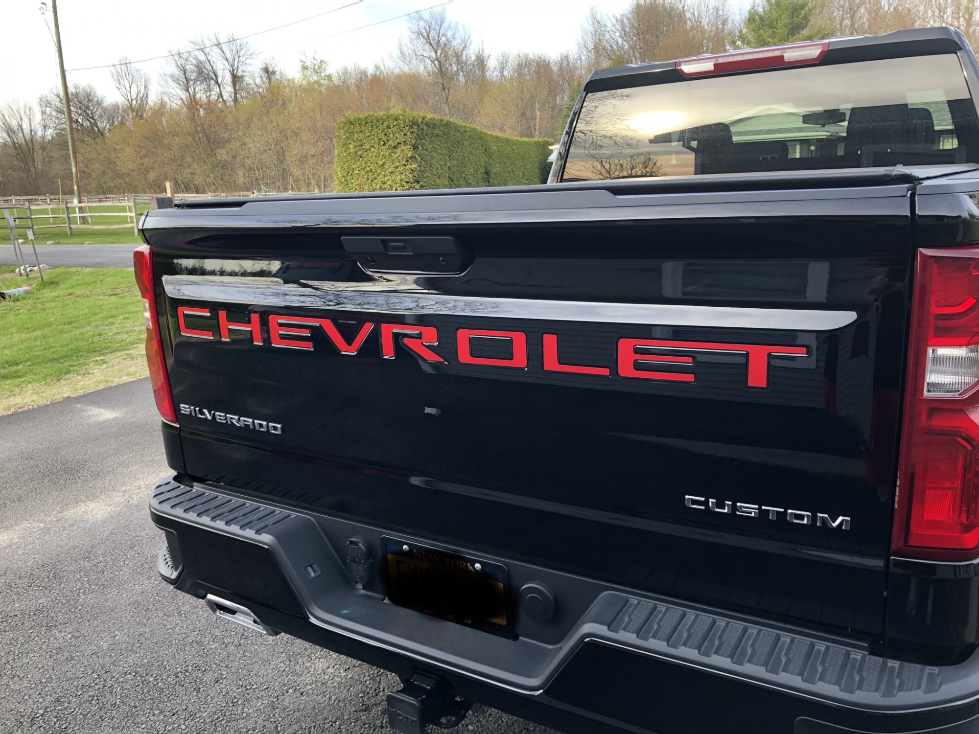 New 2019 22 Silverado 1500 Tailgate Custom Letter Logo Emblem Badge