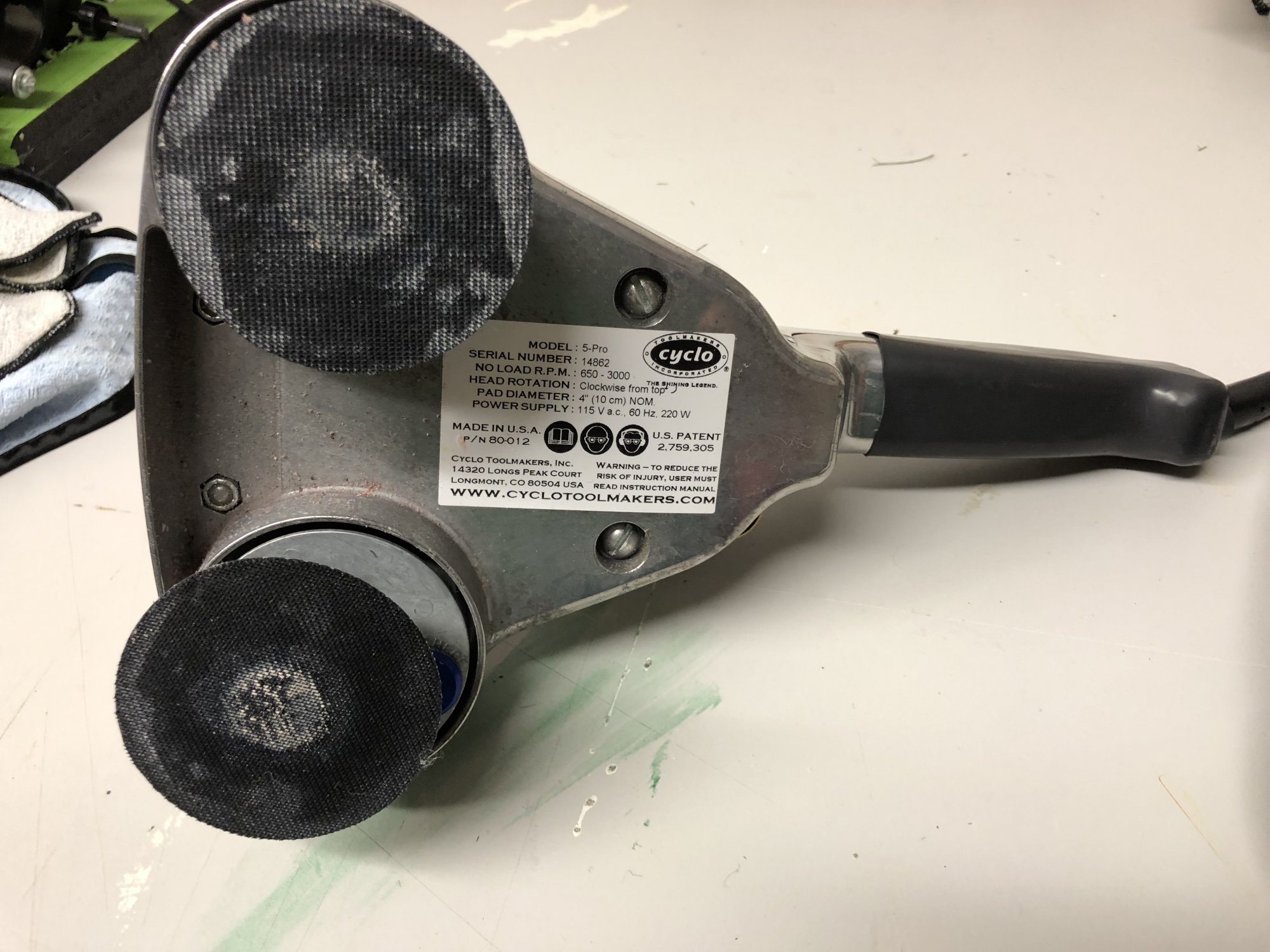 Cyclo polisher For Sale/Wanted