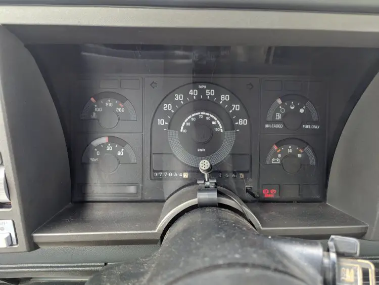 Gauges not working (voltage and temp) 19881999 Chevrolet & GMC C/K