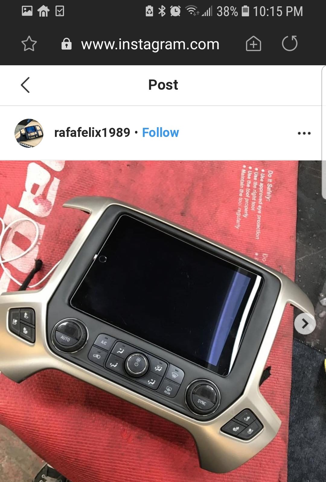 iPad Console Kit 20142018 Silverado & Sierra Mods