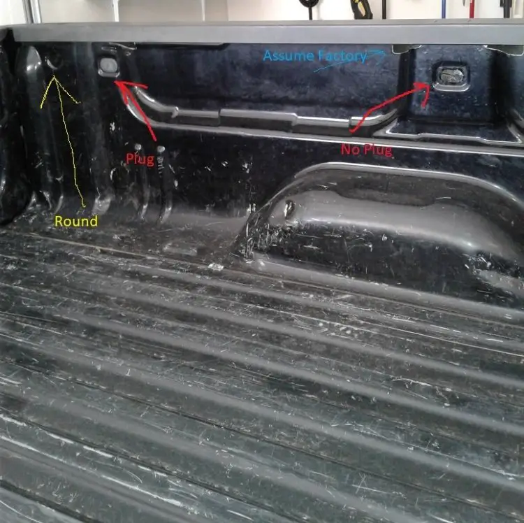 Plugs in truck bed? 2014 2019 Silverado & Sierra
