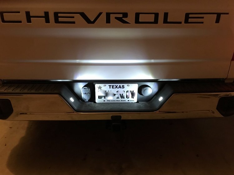 2019 license plate lights - Page 2 - 2019/2020 Silverado & Sierra Mods