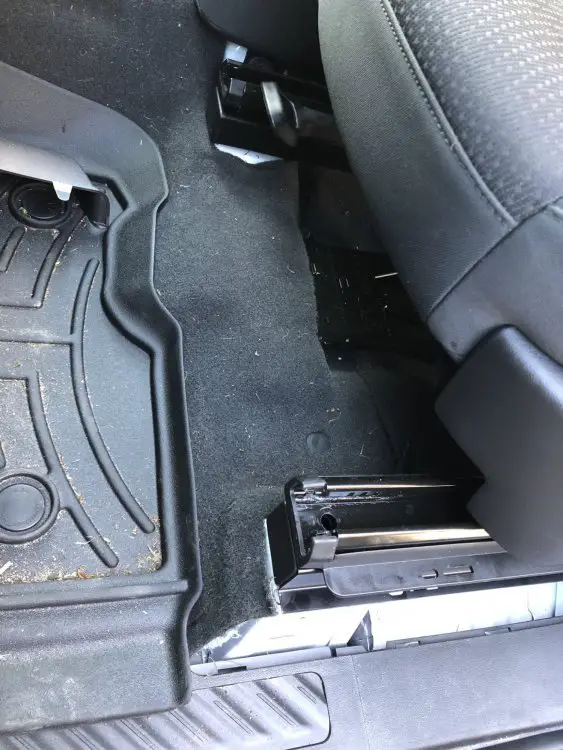 Seat riser kit from seating solutions 20192025 Chevy Silverado & GMC