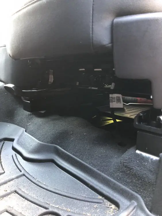 Seat riser kit from seating solutions 20192025 Chevy Silverado & GMC