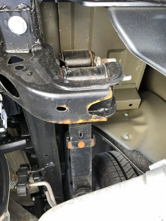 Frame rusting 2014 2019 Silverado & Sierra