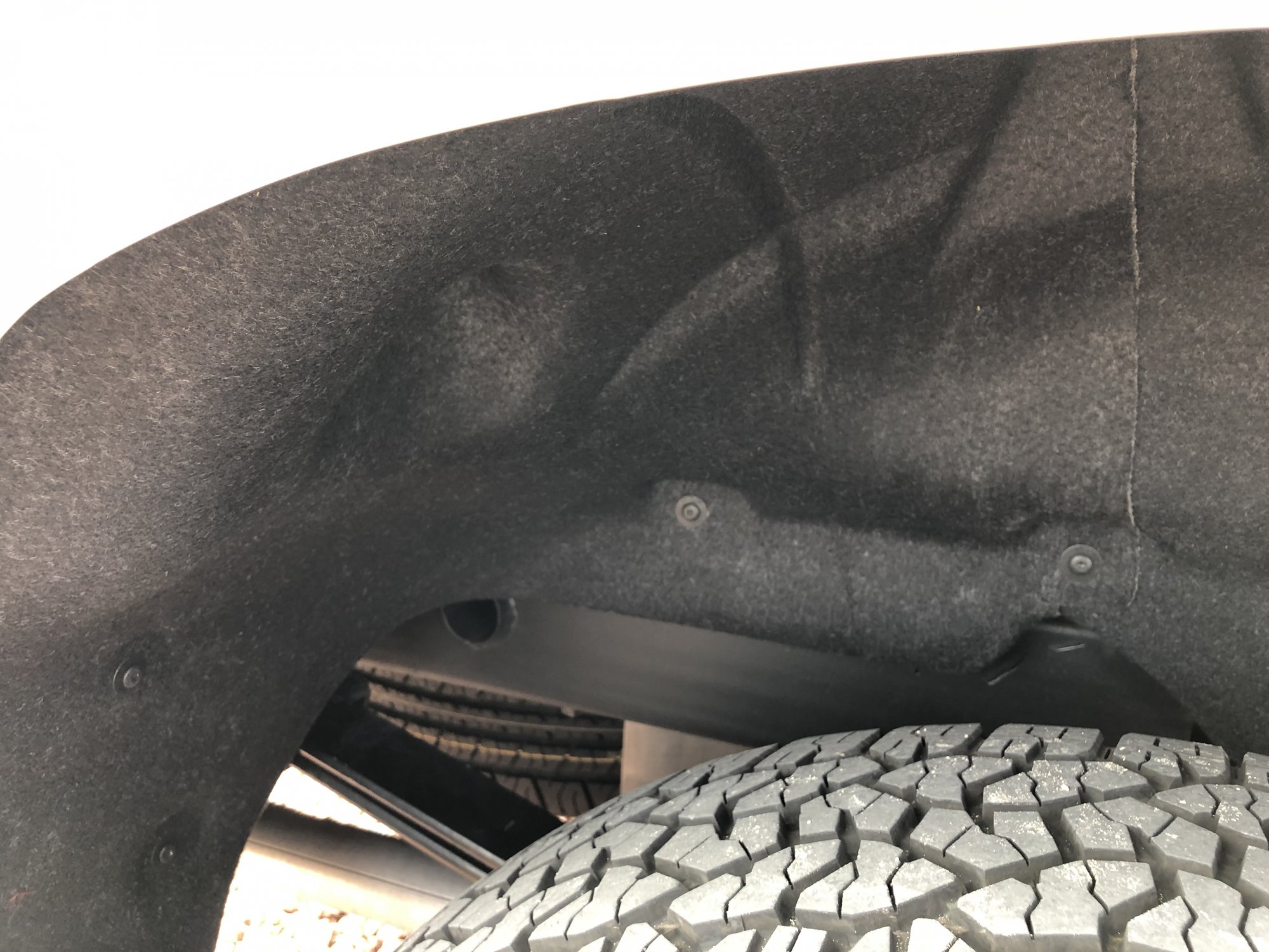 2025 Silverado Wheel Well Liners Oem