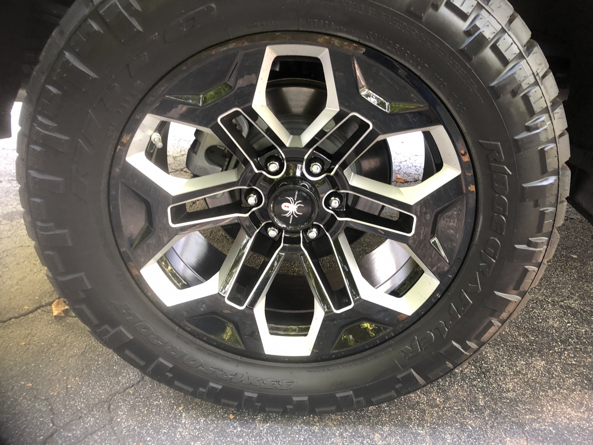 Trade for SCA black widow wheels 20192025 Chevy Silverado & GMC