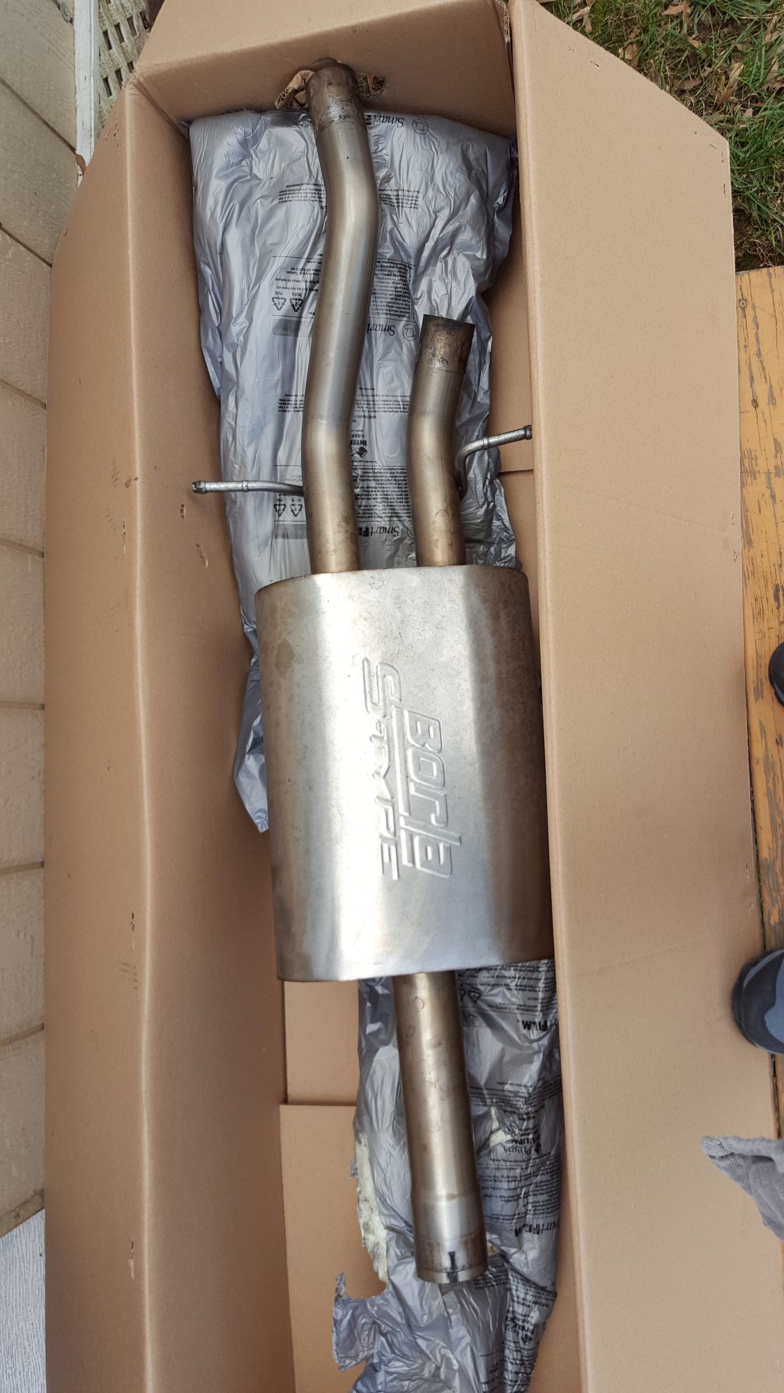 20142018 Silverado/Sierra Borla SType Muffler from kit 140545 2014