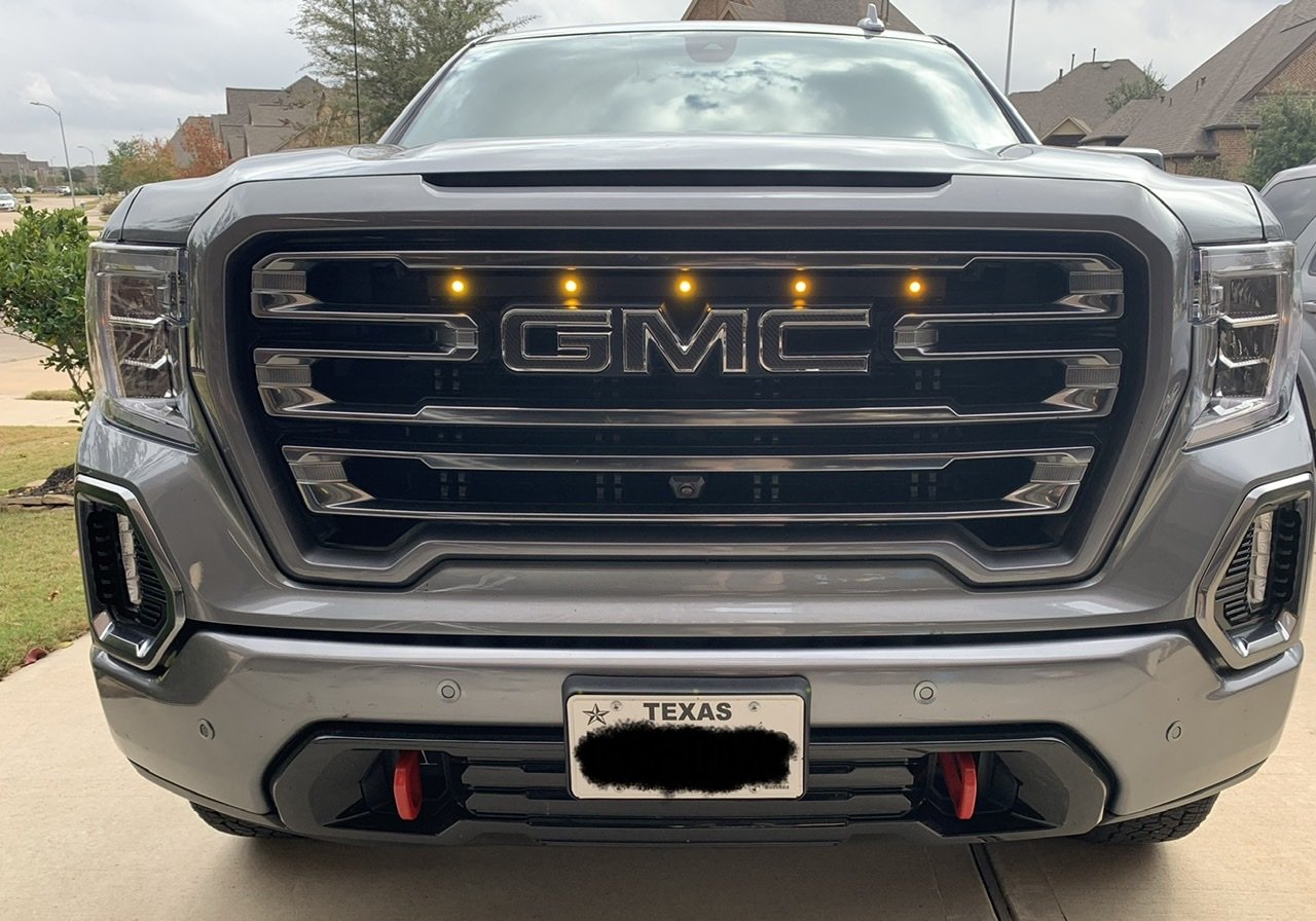 Installation of grill lights 20192021 Silverado & Sierra Mods GM