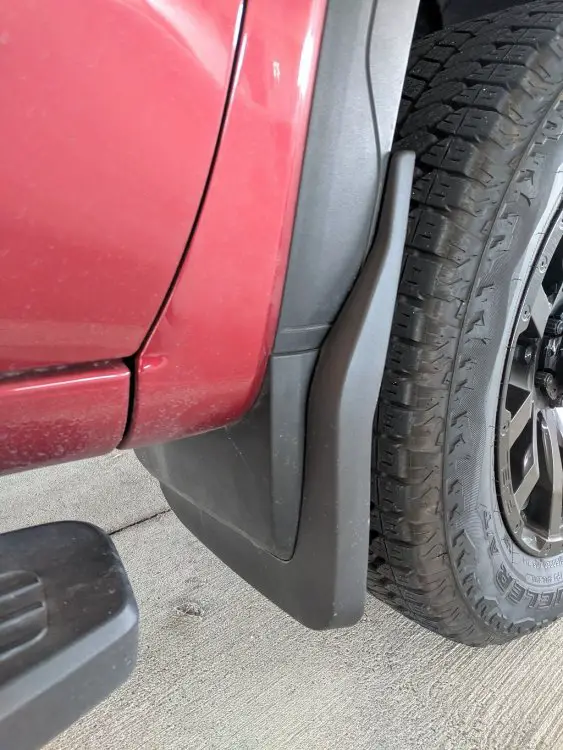 No drill husky liner mud guards 20192025 Chevy Silverado & GMC Sierra Mods