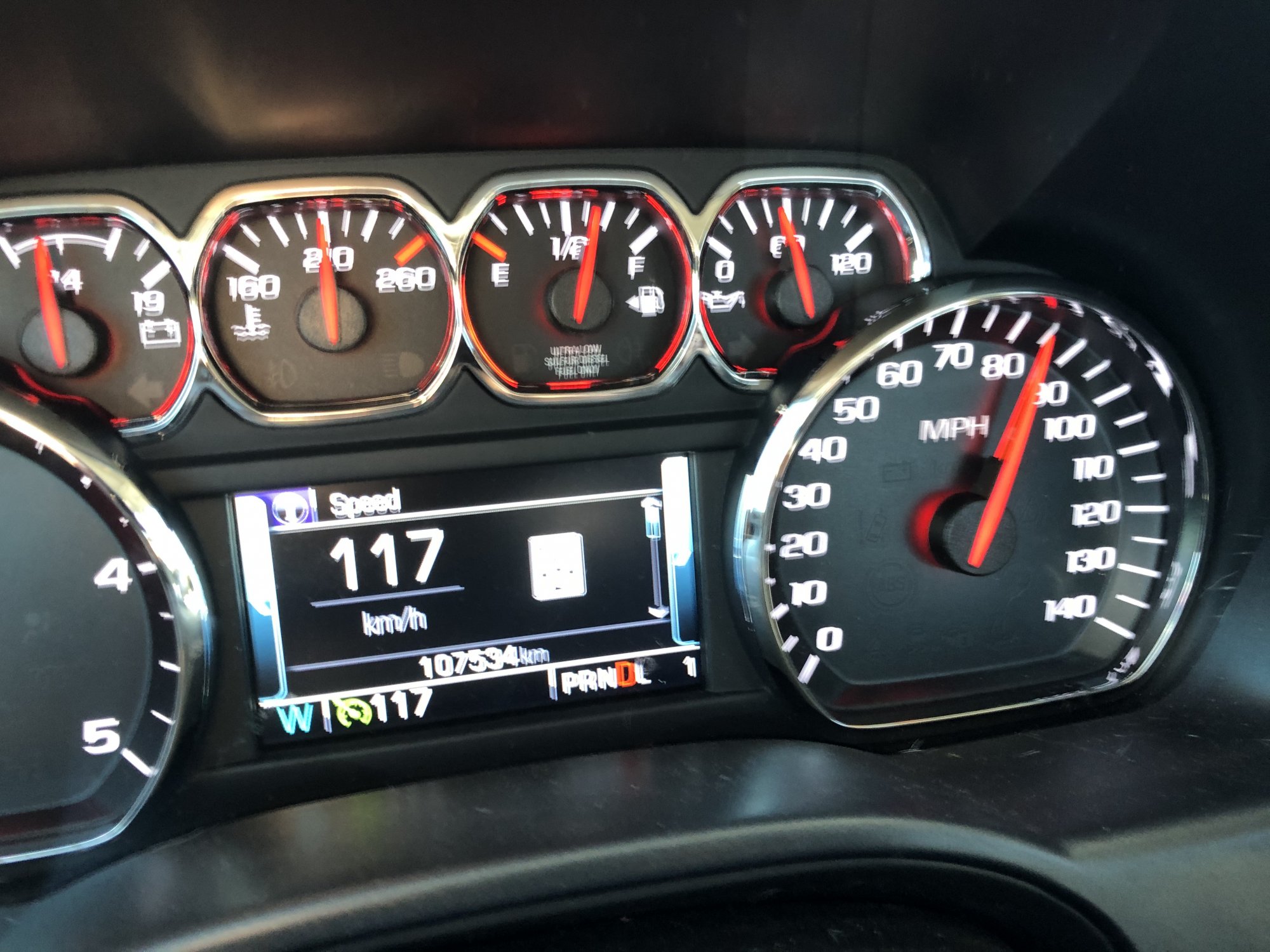 2017 GMC Sierra 2500HD Speedometer Malfunction 2014 2019 Silverado