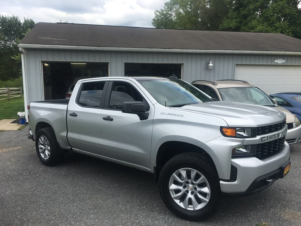 Biggest Tires Leveled 2019 Silverado Z71 - 2019-2025 Chevy 