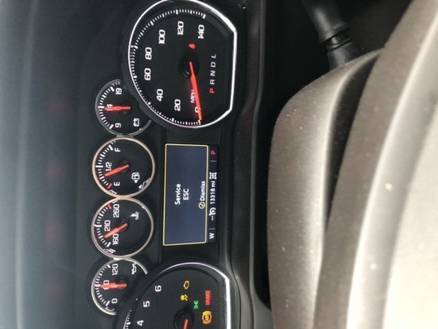 Anyone with a 2019 Silverado get a C05D2 & P25A2 code? - 2019/2020 Silverado & Sierra 2019 Chevy Silverado Service Trailer Brake System