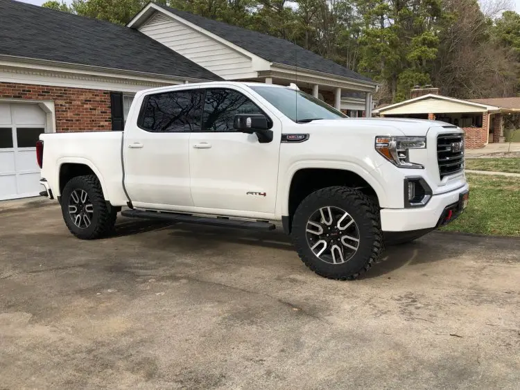 Owners Pictures of 35" Tires on Stock AT4 or Trail Boss Page 31