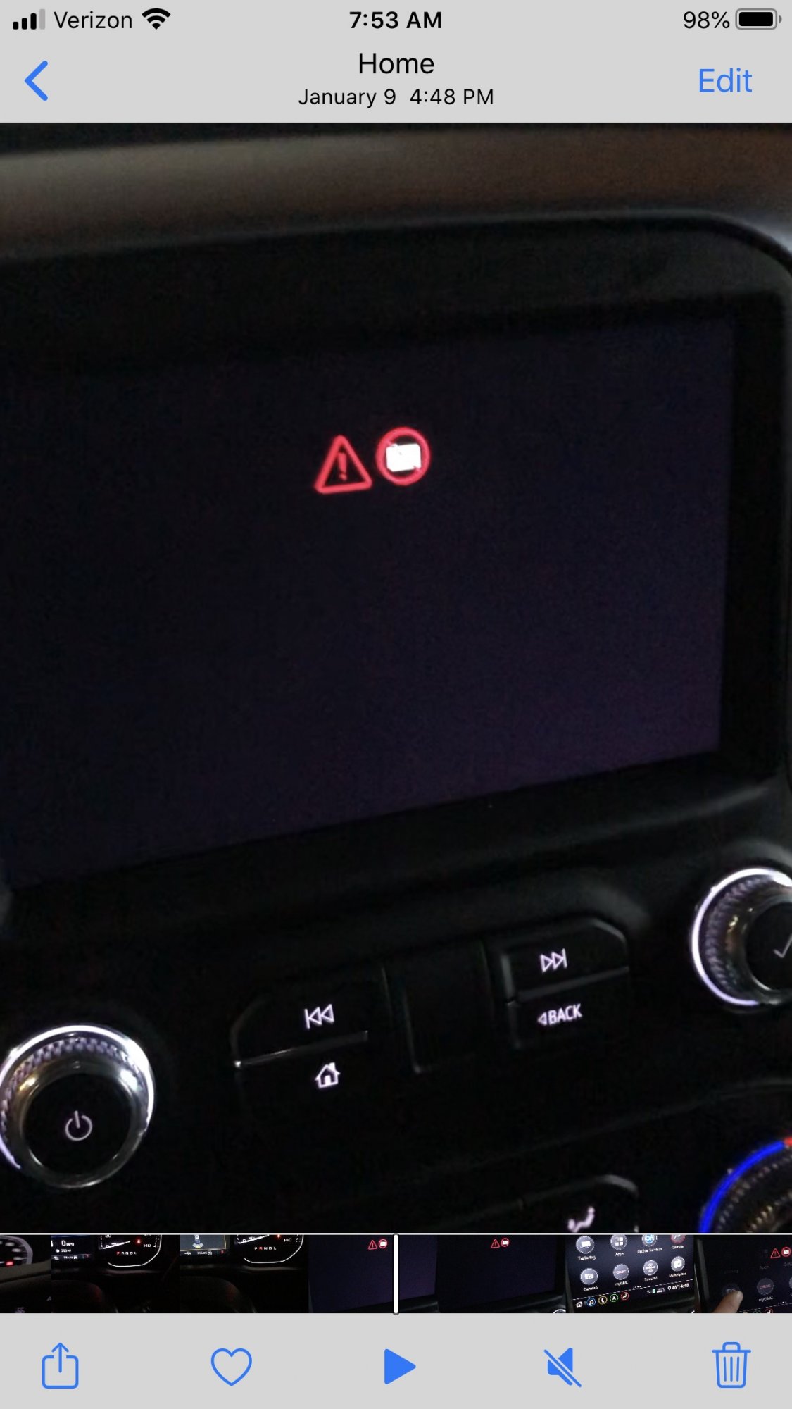 Radio changing channels and screens 20142018 Silverado & Sierra Troubleshooting