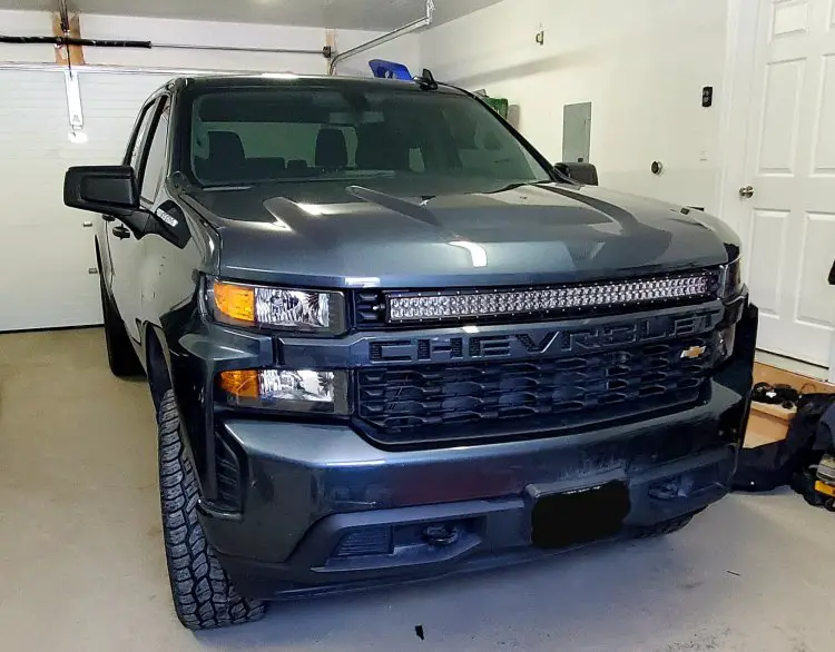 Light Bar Behind Grill Custom TB? Page 2 20192025 Chevy Silverado