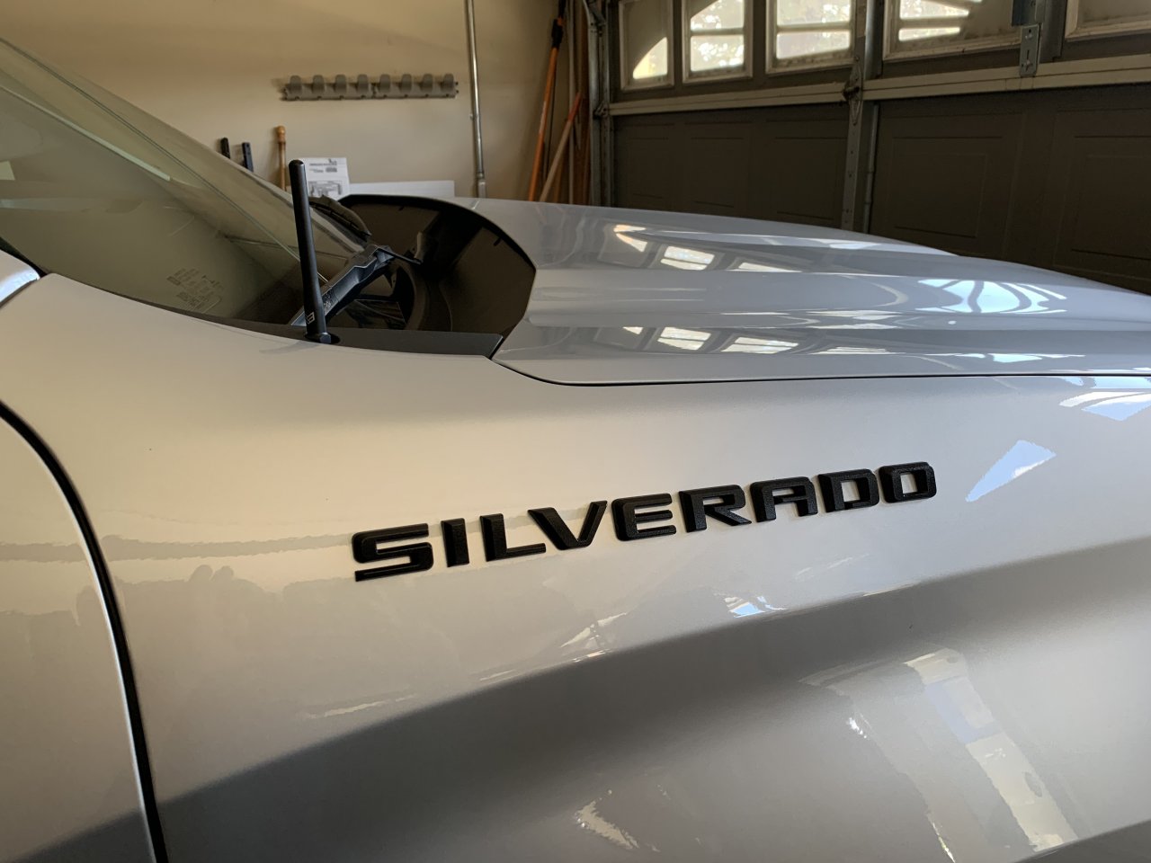 Plasti-dipped front passenger badge