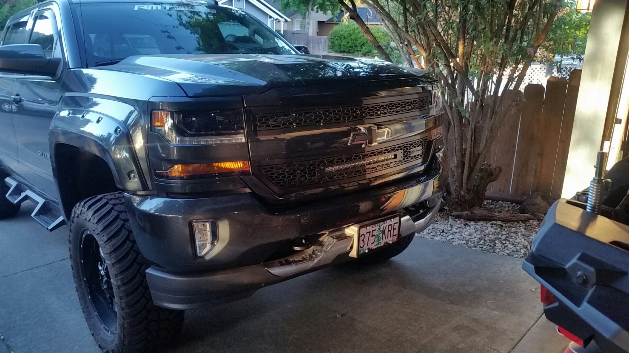 Rough Country Hidden Winch Mount 1418 Sierra/Silverado 20142018