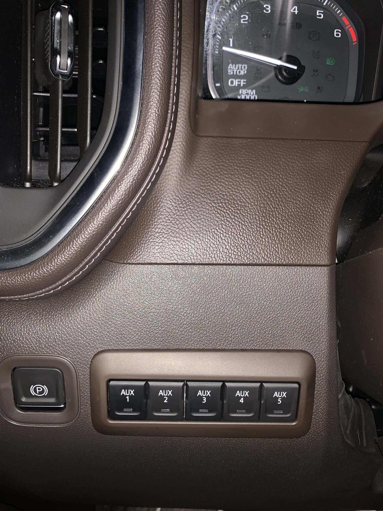 Adding to the Center switch bank for AUX use. 2019/2020 Silverado