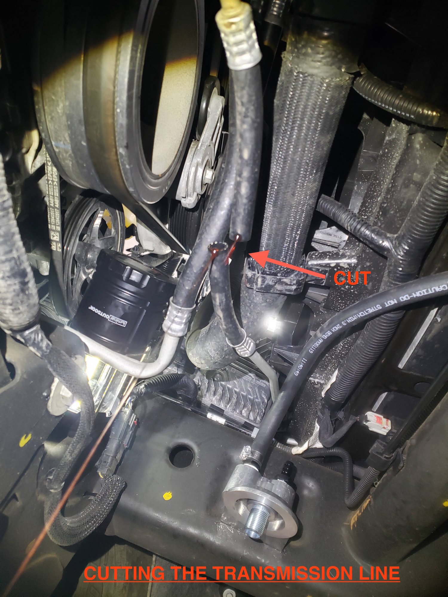 2018 Sierra Remote Transmission Filter 20142018 Silverado & Sierra