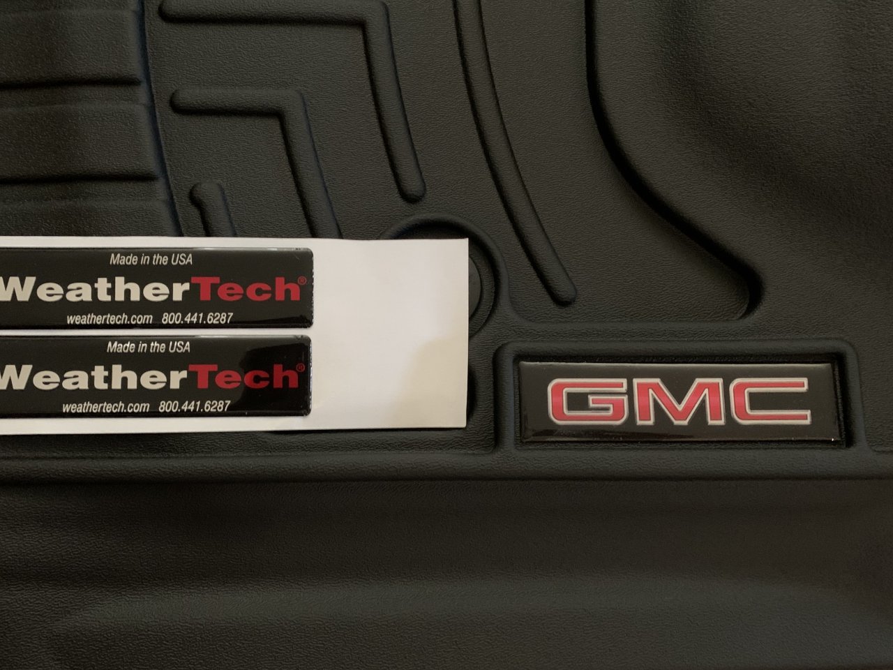 WeatherTech Liners, 2018 Sierra