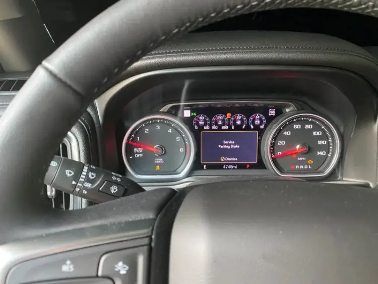 Service Parking Brake - Page 2 - 2019-2021 Silverado & Sierra