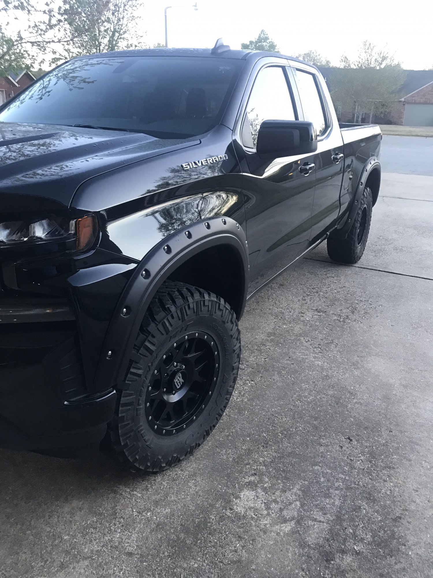 rough country fender flares 2019 silverado