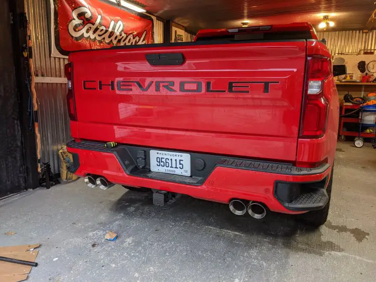 New Quad Exhaust Tips 20192025 Chevy Silverado & GMC Sierra Mods