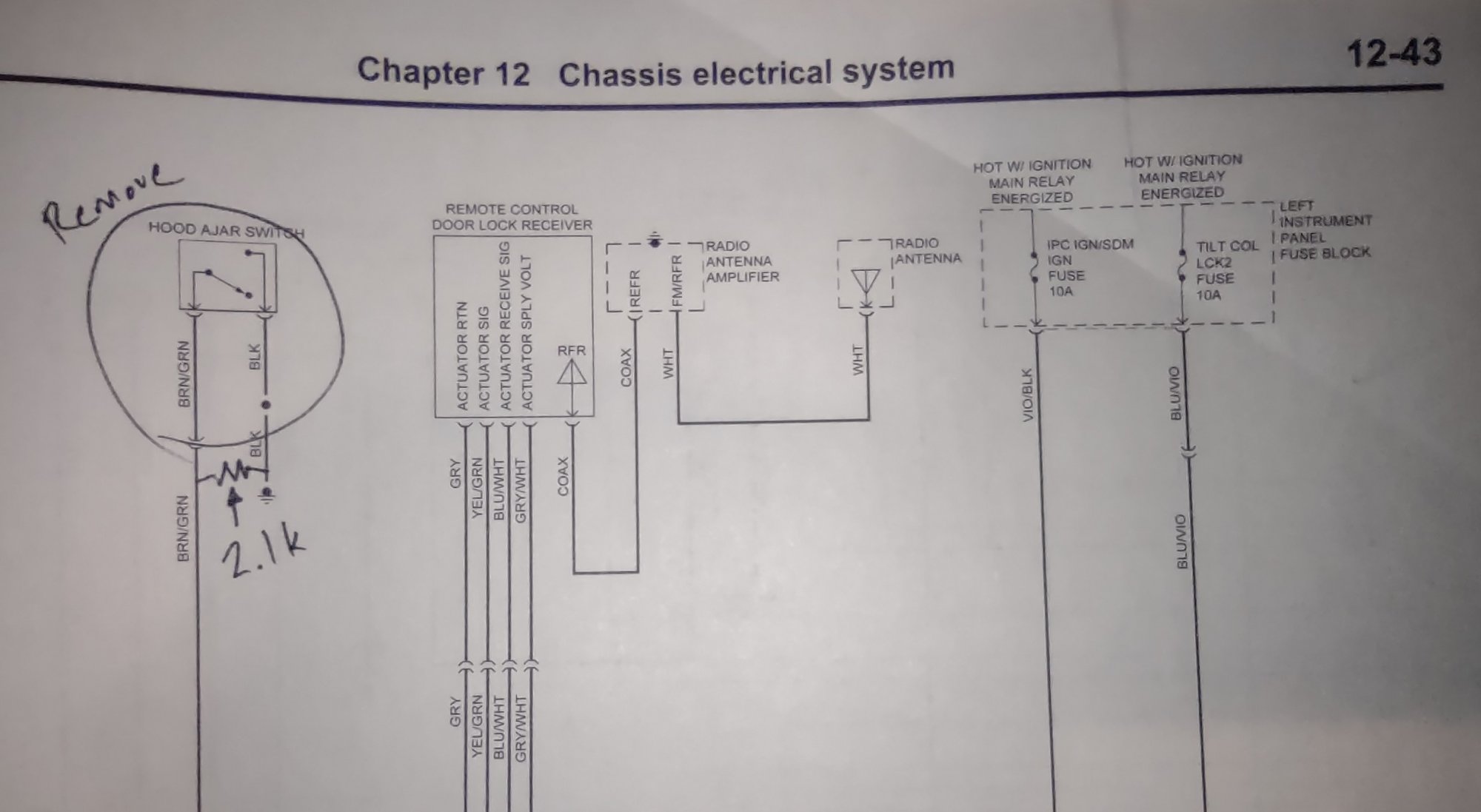 Hood Latch Switch Bypass Page 3 20142018 Silverado & Sierra