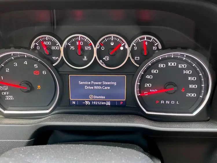 Service Power Steering and Service ESC 20192025 Chevy Silverado & GMC Sierra Troubleshooting