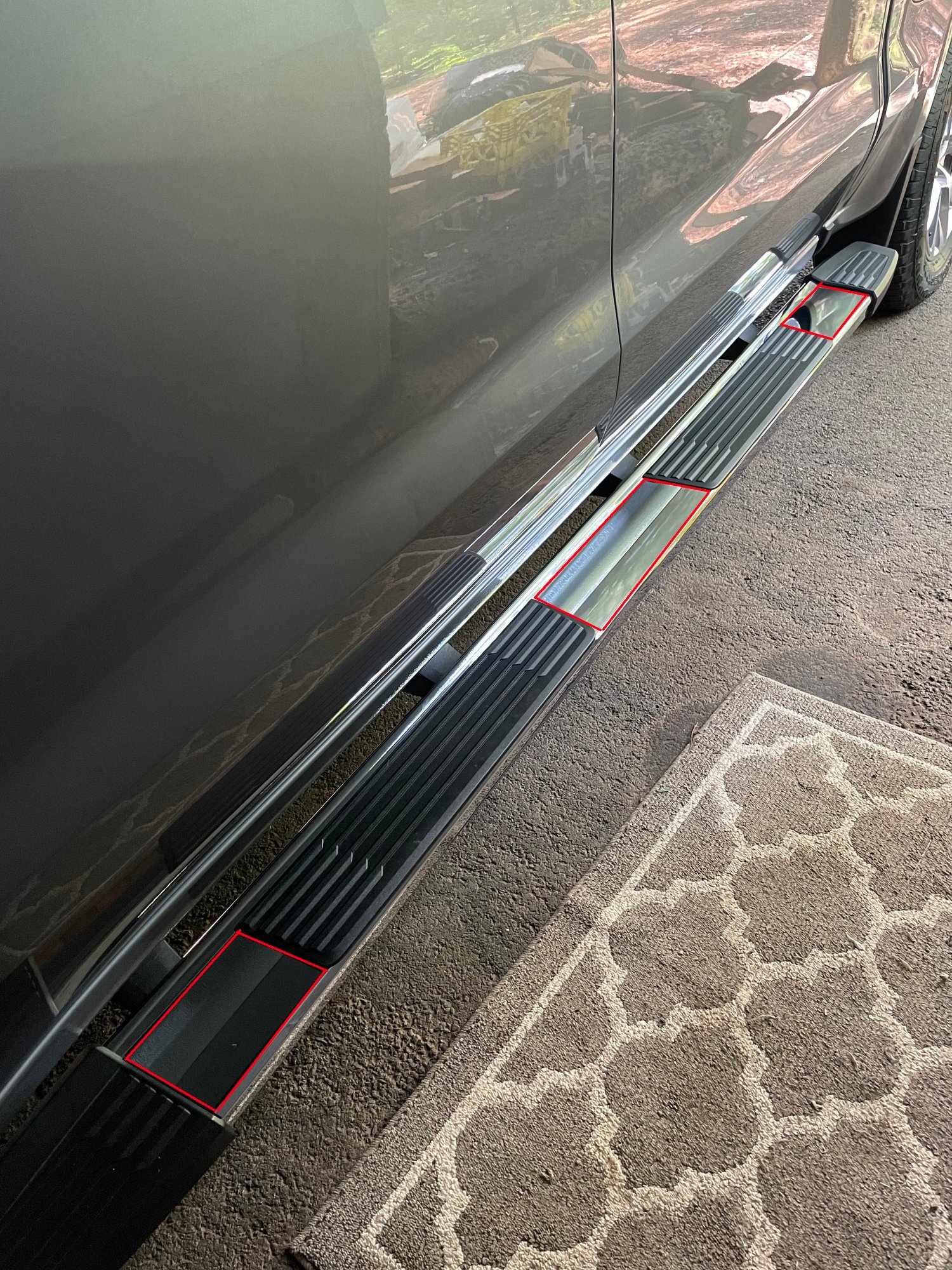 How to remove the step pads on the running boards? 20192025 Chevy