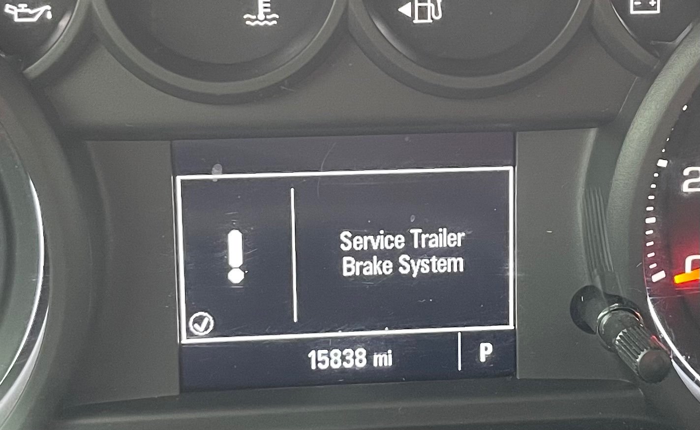 Service trailer brake 2021 20202024 Silverado HD & Sierra HD