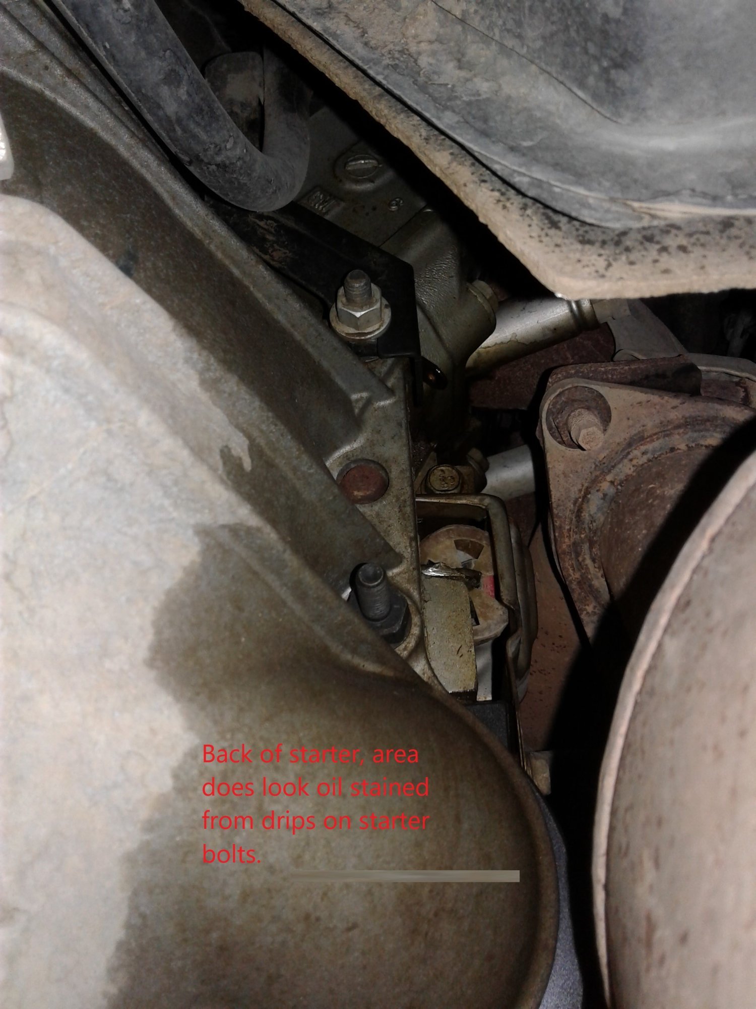 Why is oil dripping around starter? 20142018 Silverado & Sierra