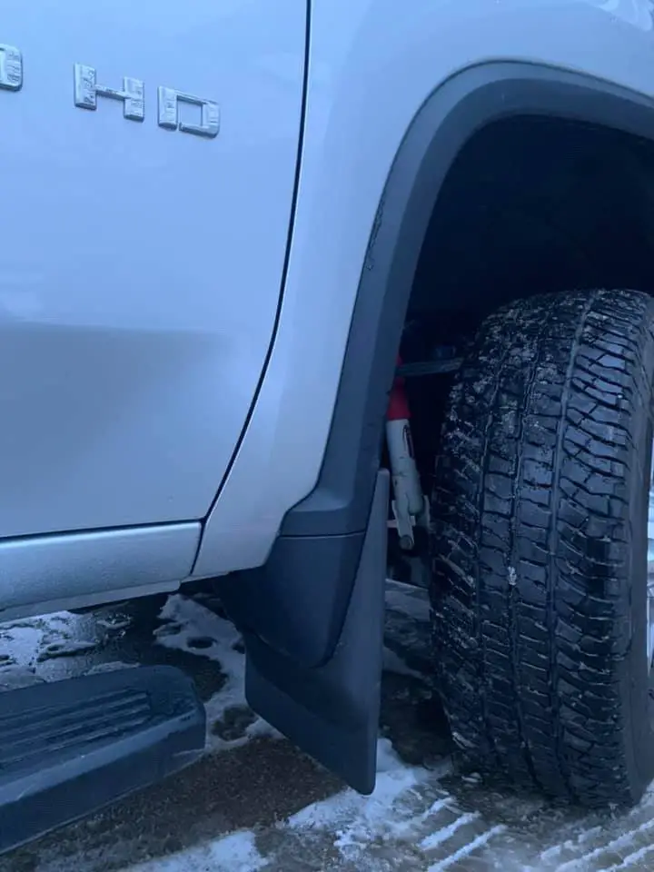 Weathertech vs. Husky Mud Flaps 20202024 Silverado HD & Sierra HD