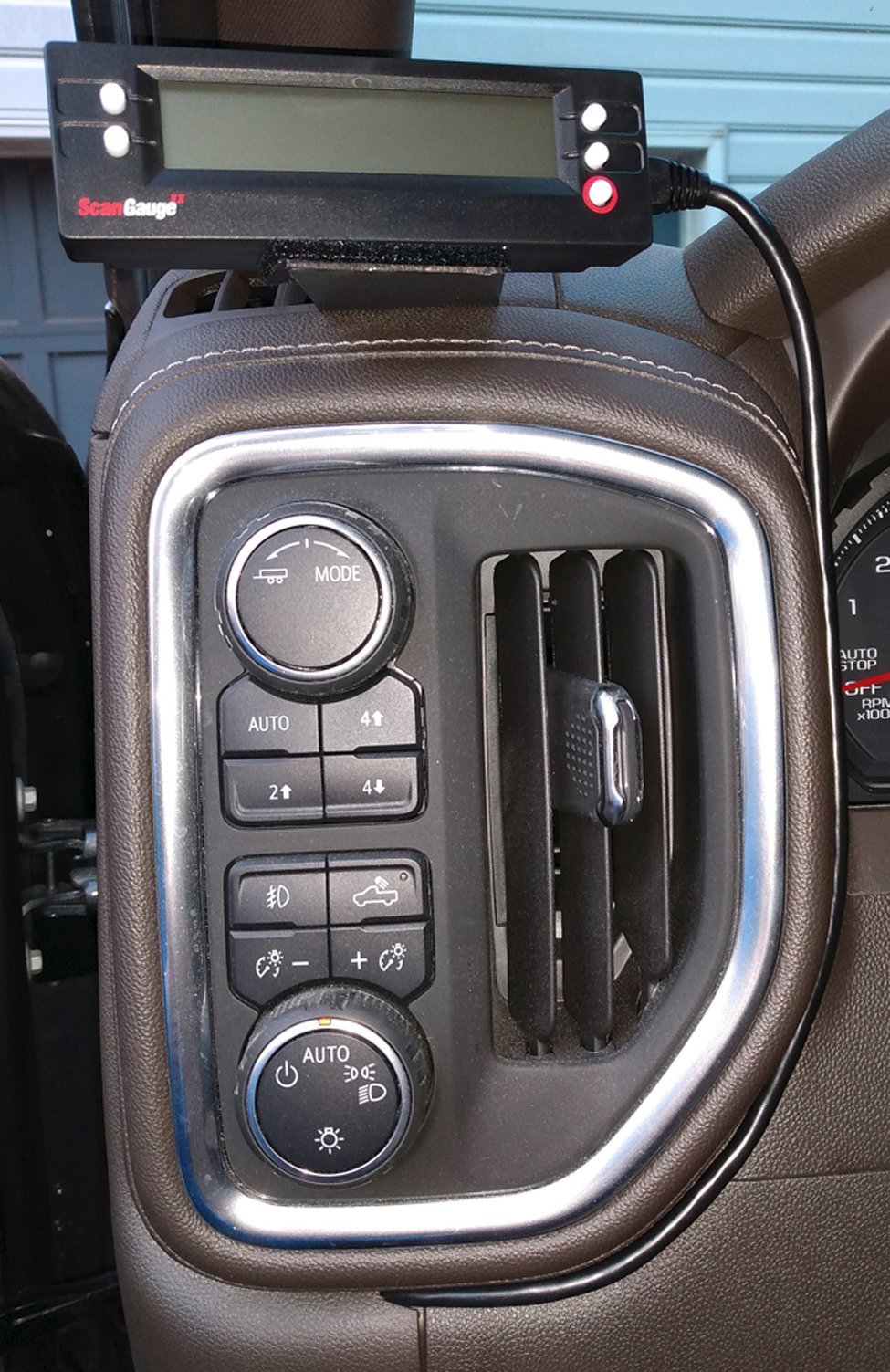 Scangauge, simple and easy mount for our trucks! 20192025 Chevy