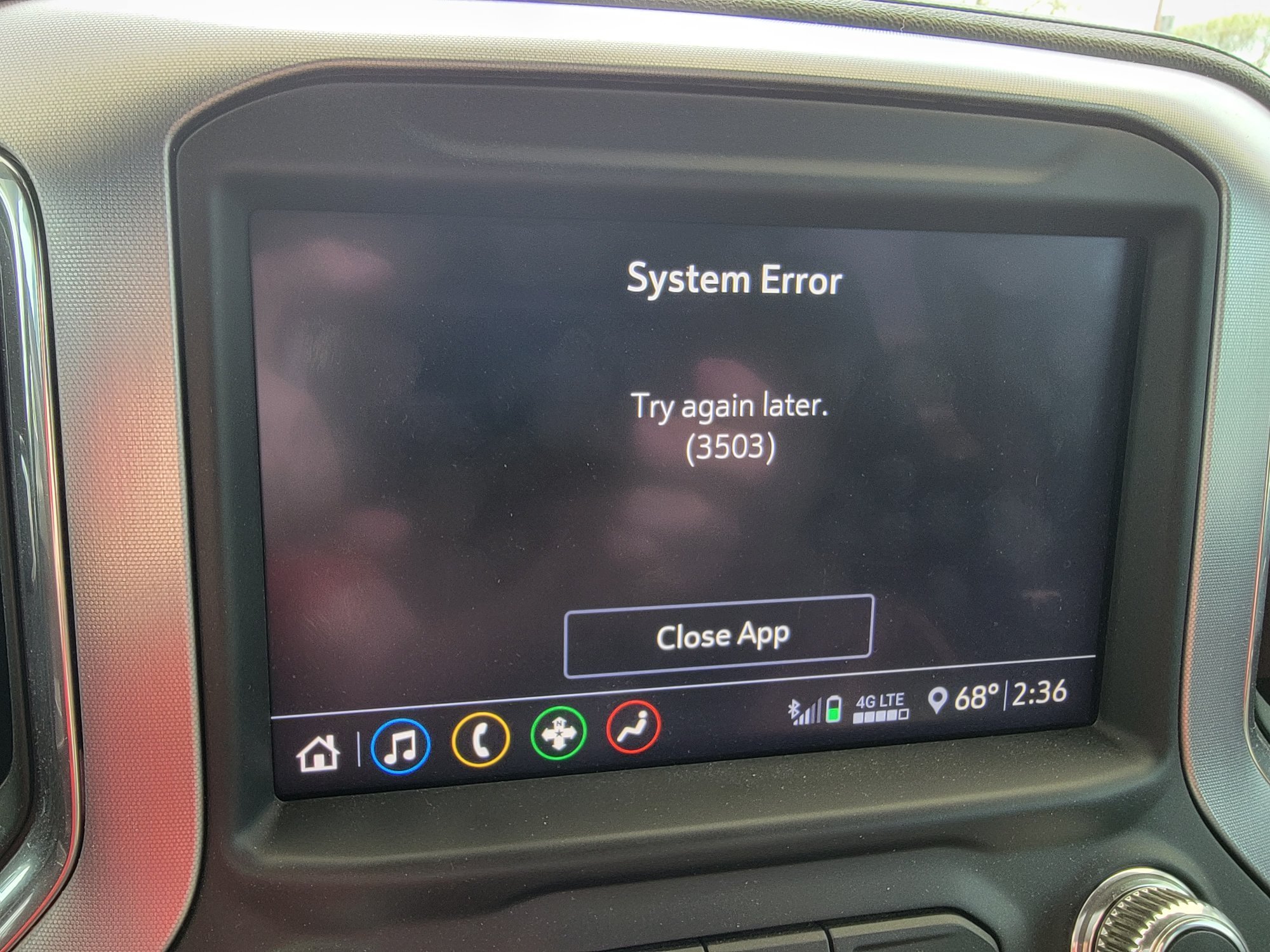 infotainment errors 20192025 Chevy Silverado & GMC Sierra