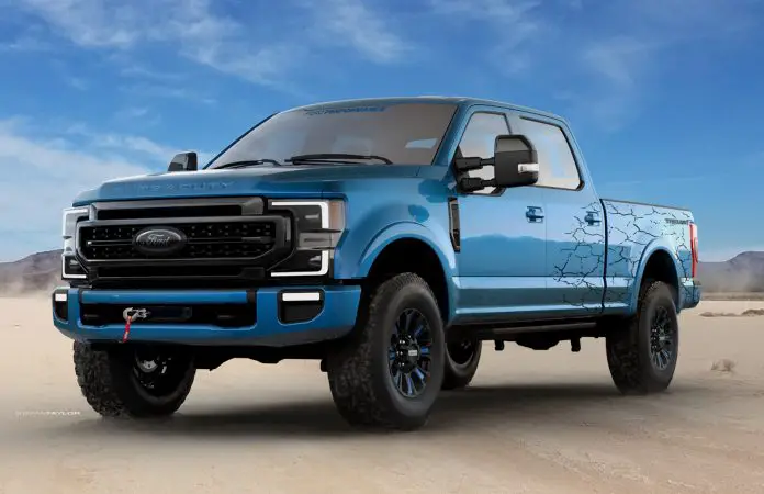 Ford Accessories F-250 Super Duty Tremor Crew Cab with Black App Ford Accessories F-250 Super Duty Tremor Crew Cab with Black App
