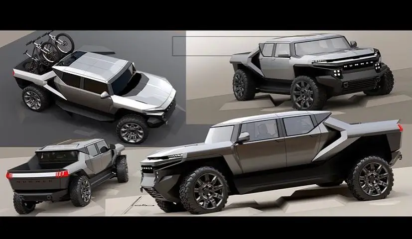 GM Design Shares Early Sketches That Inspired The HUMMER EV