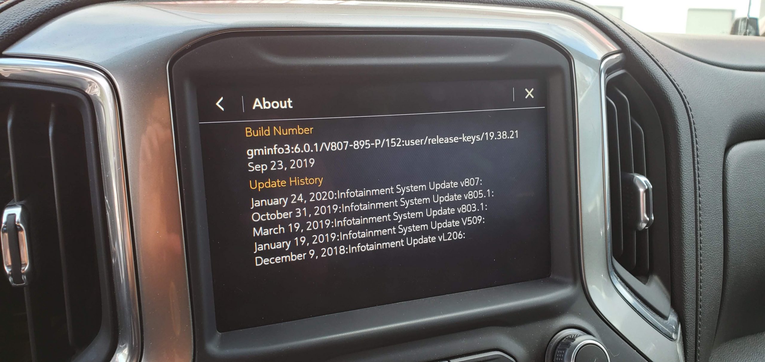 GM Releases Significant Over The Air Update For 2020 Silverado/Sierra & Other Vehicles