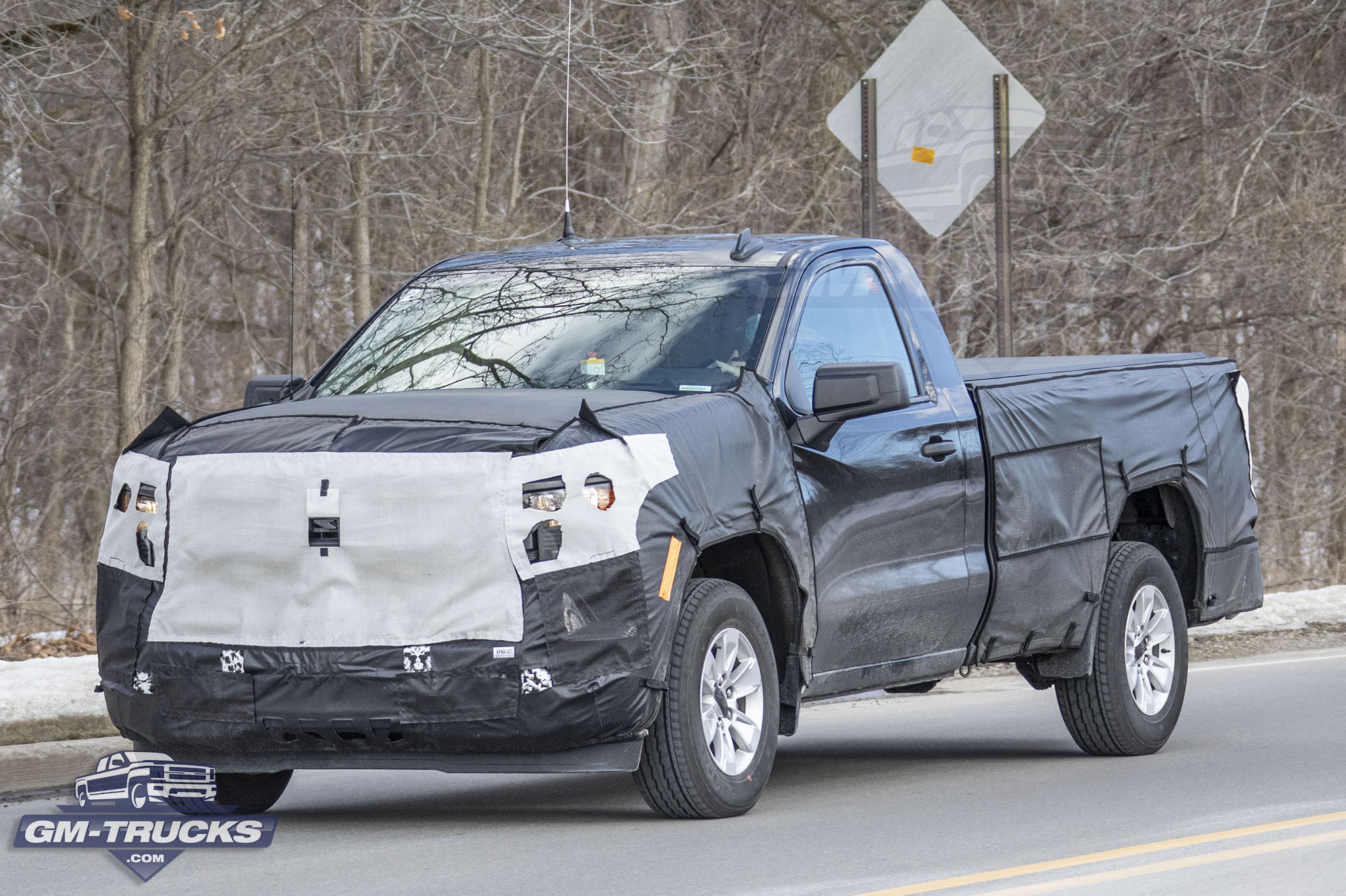 [Spy Shots] Updated 2022 Chevy Silverado Headlights