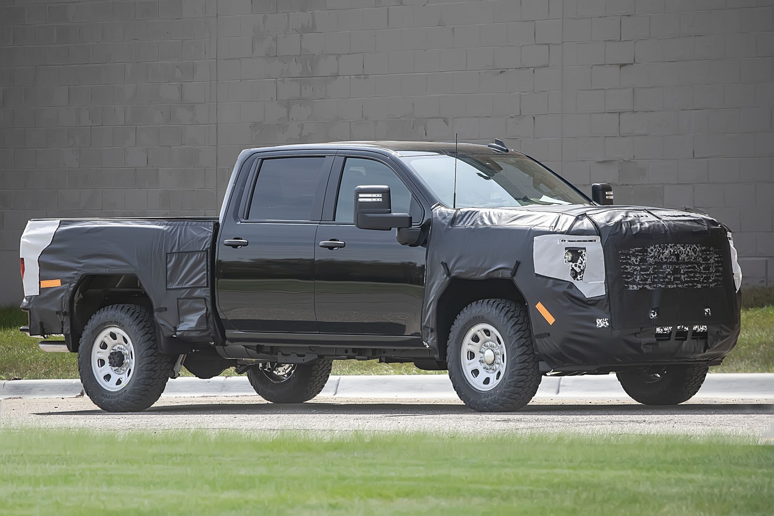 Spy Shots Reveal First Look At Updated 2023 GMC Sierra HD