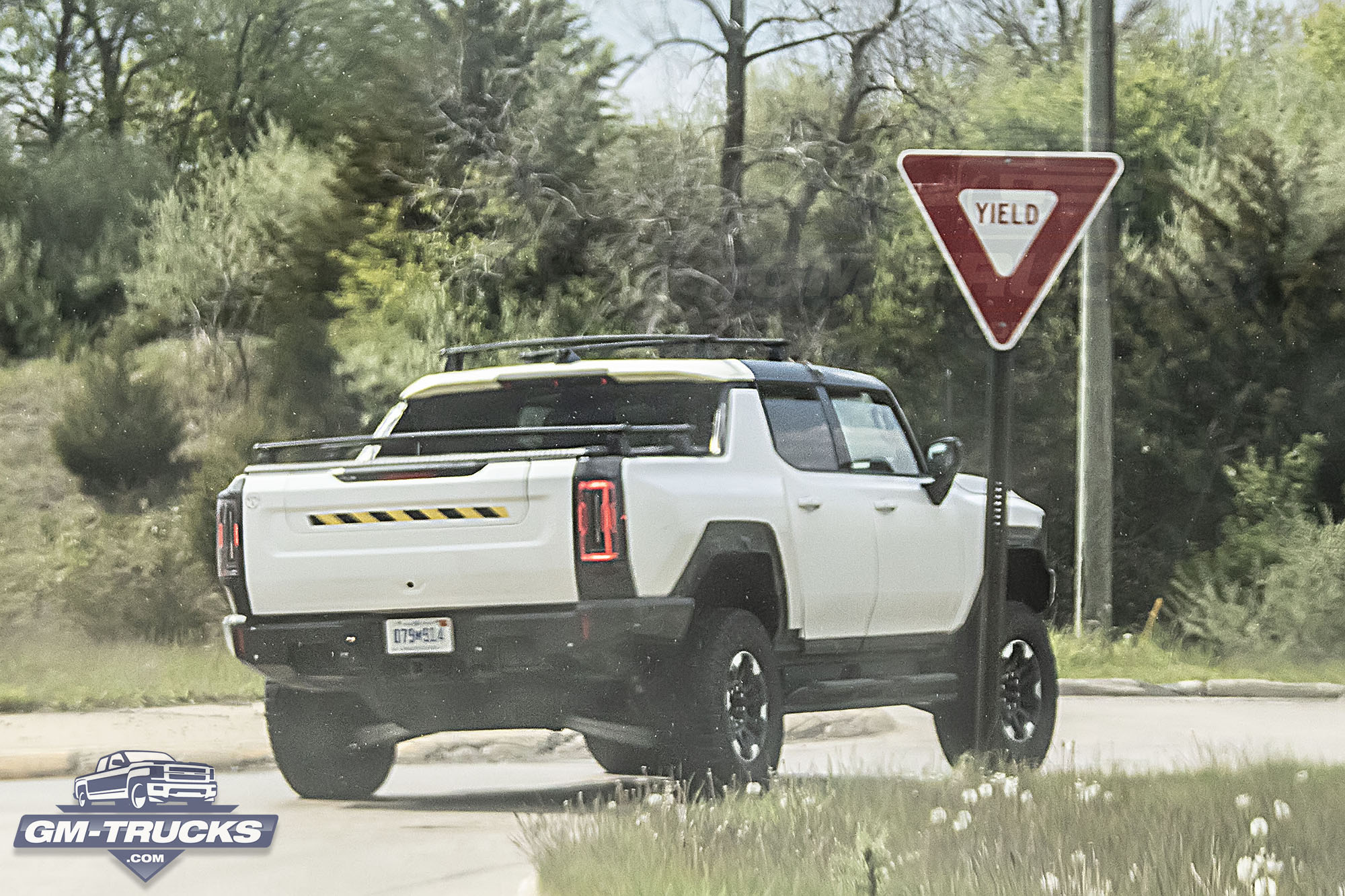 HUMMER EV With Production Ready Lights & Accessories Spotted