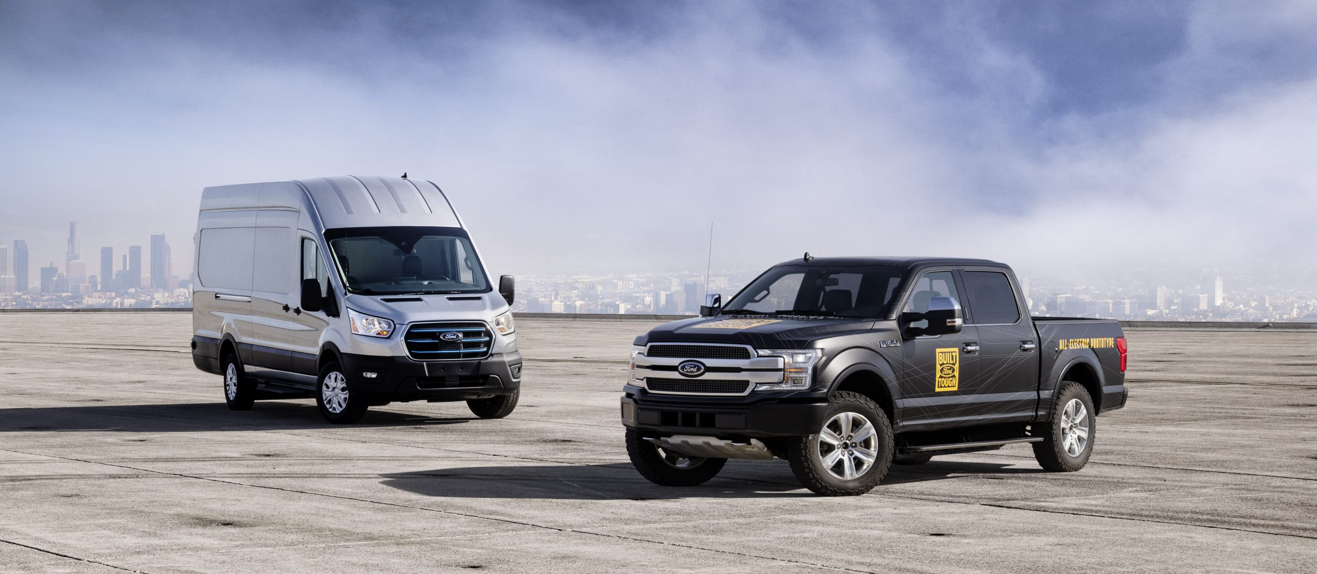 All New Ford E Transit All Electric F 150 scaled