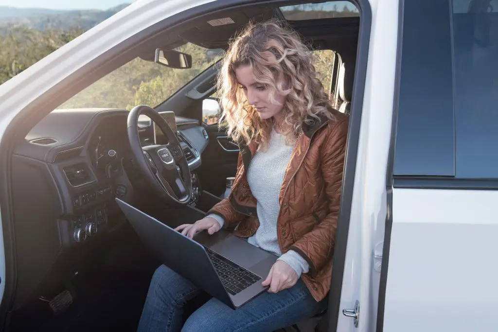 Gmc Is Providing Free Wi Fi And Giving Away A Truck To Encourage You To Work Off The Grid Gm Trucks Com