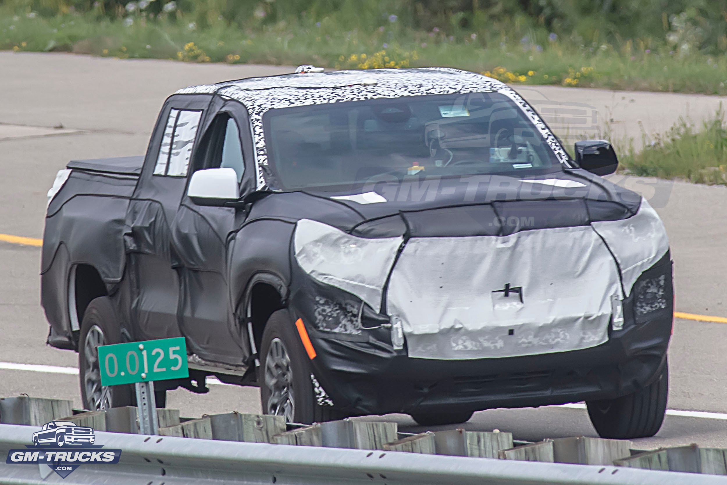 2023 GMC Canyon Caught On GM's Test Track In Milford